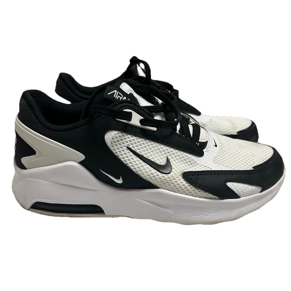 Nike Women's Air Max Bolt White/Black Running Shoes CU4152-101 Sz 7.5